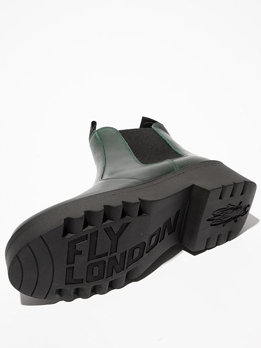 Fly Womens MEDI789 Wedged Chelsea Ankle Leather Platform Boots