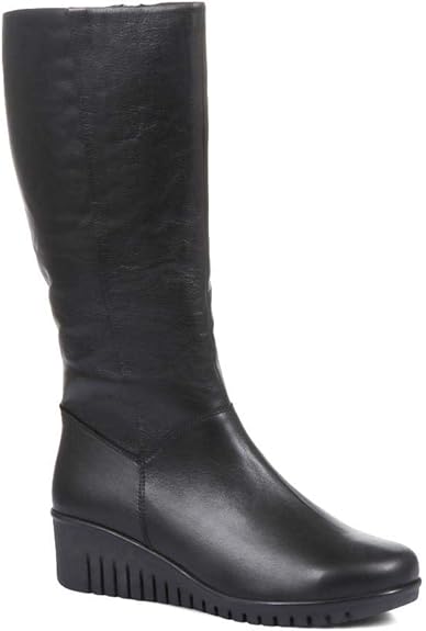 Leather Knee-High Boots