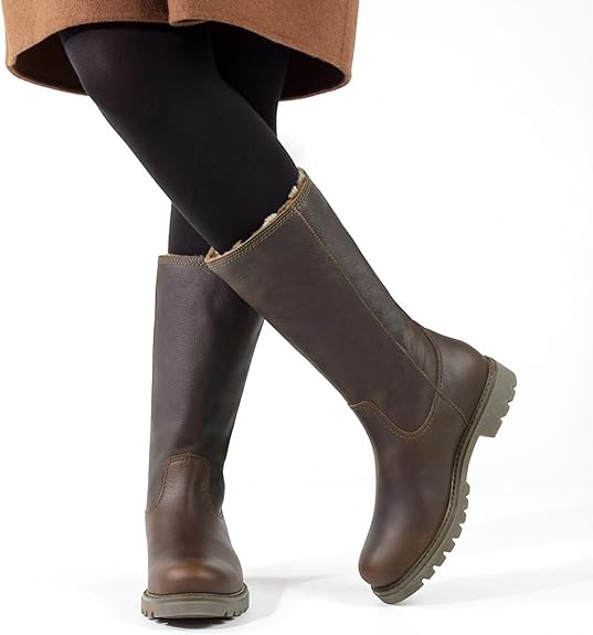 Women's Black Bambina B60 Leather High Boots